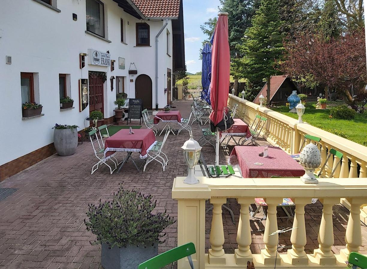 Gasthof Und Eiscafe Frank Hotell Leimbach  Exteriör bild